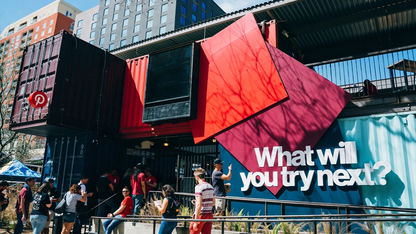 Exhibits & events — Pinterest SXSW · David Trubridge ICFF · FACTION