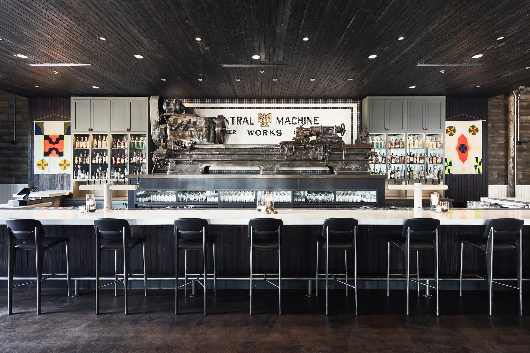 Hospitality & retail — Central Machine Works · Retail environments